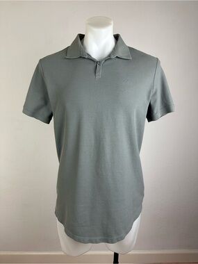 Cuts Clothing Men's Polo in Industrial Grey